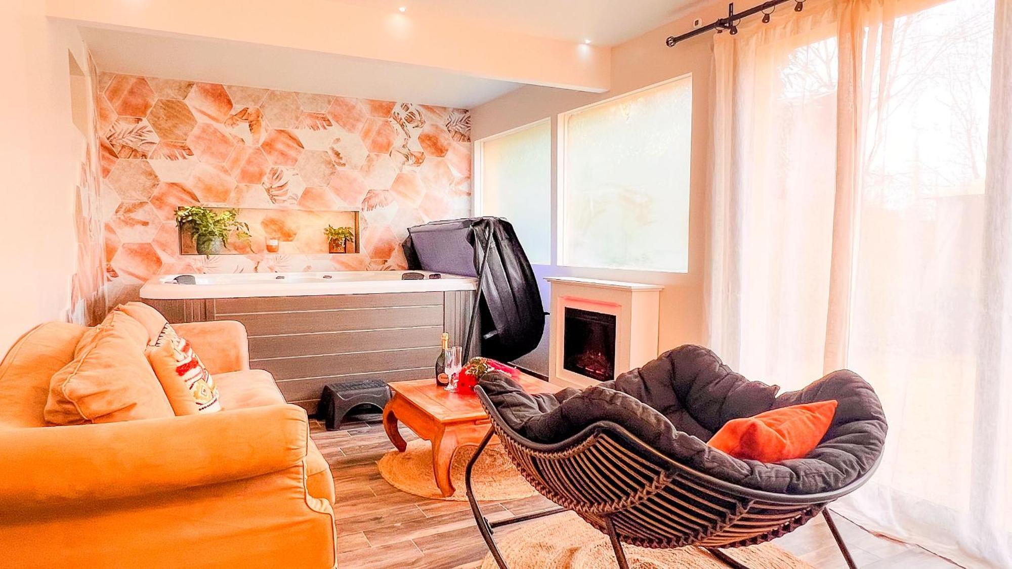Atoumo Appartement Love Jacuzzi & Jardin Disneyland Paris Quincy-Voisins Bagian luar foto